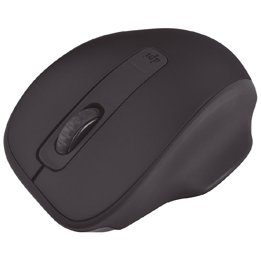 MOUSE OPTICO QUARONI INALAMBRICO 4 BOTONES COLOR NEGRO CON AJUSTE DE DPI 1600/1200/800 MOUSE OPTICO QUARONI INALAMBRICO 4 BOTONES COLOR NEGRO CON AJUSTE DE DPI 1600/1200/800